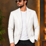 White Diamond Quilted Bomber Jacket