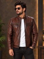 Hudson Leather Jacket for Men