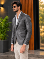 White Diamond Quilted Bomber Jacket - Image 13
