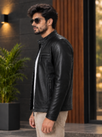 Hudson Leather Jacket for Men - Image 6
