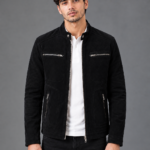 Carter Suede Leather Jacket for Men