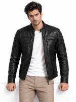 Rider Leather Biker Jacket