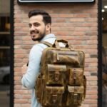 Leather Backpack for Men & Women