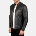 Ionic Leather Jacket for men - Image 2