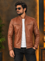 Ionic Leather Jacket for men