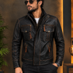 Pandom Rubbuf Leather Jacket
