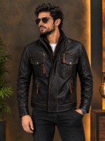 Pandom Rubbuf Leather Jacket