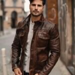Men's Dark Brown Utility Leather