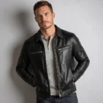 Brown Vintage Leather Jacket